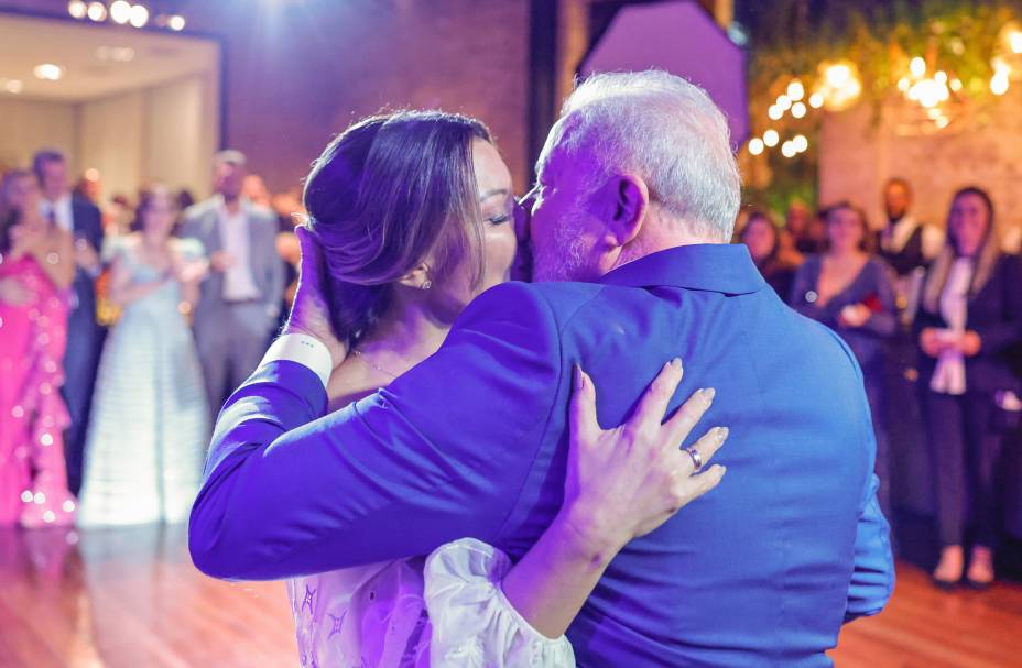 18/05/2022 - Cerimônia de casamento do ex-presidente Lula e a socióloga Rosângela Silva, a Janja, em São Paulo.