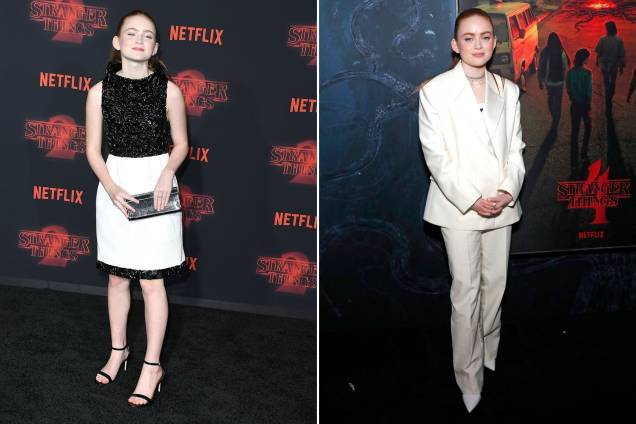 O antes e depois de Sadie Sink, a Max Mayfield de Stranger Things O antes e depois de Sadie Sink, a Max Mayfield de Stranger Things