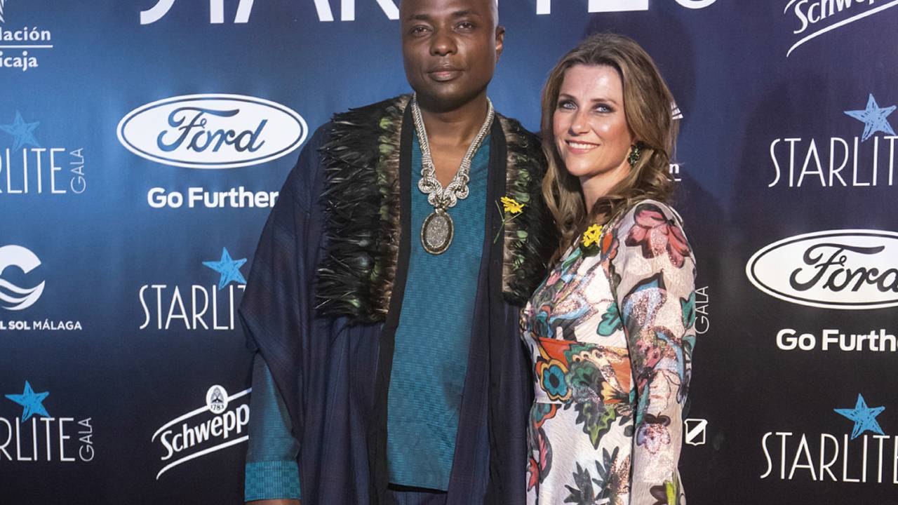 Durek Verrett e Martha Louise -