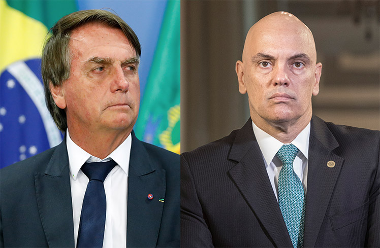 Bolsonaro nega articulação para sancionar autoridades; PF não consegue notificar Eduardo