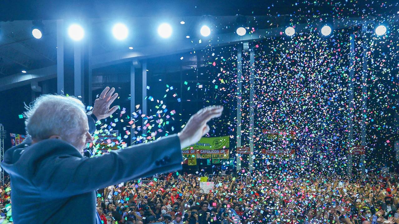 12.07.2022 - LULA EM BRASÍLIA - Grande ato Vamos Juntos Pelo Brasil na capital do país, com a presença de Geraldo Alckmin e líderes de partidos aliados. Foto: Ricardo Stuckert