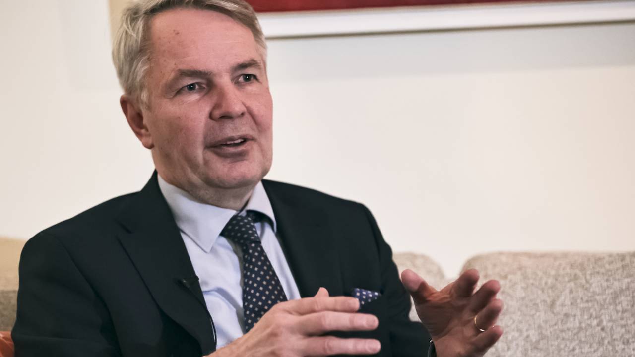 Ministro das Relações Exteriores da Finlândia, Pekka Haavisto