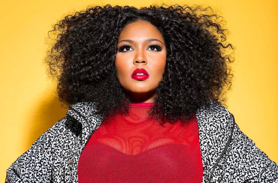 Lizzo, cantora, compositora, happer,  norte americana, 2018.