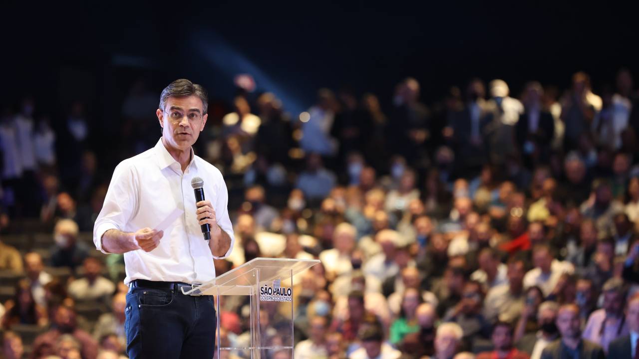 Rodrigo Garcia, candidato à reeleição ao governo de São Paulo