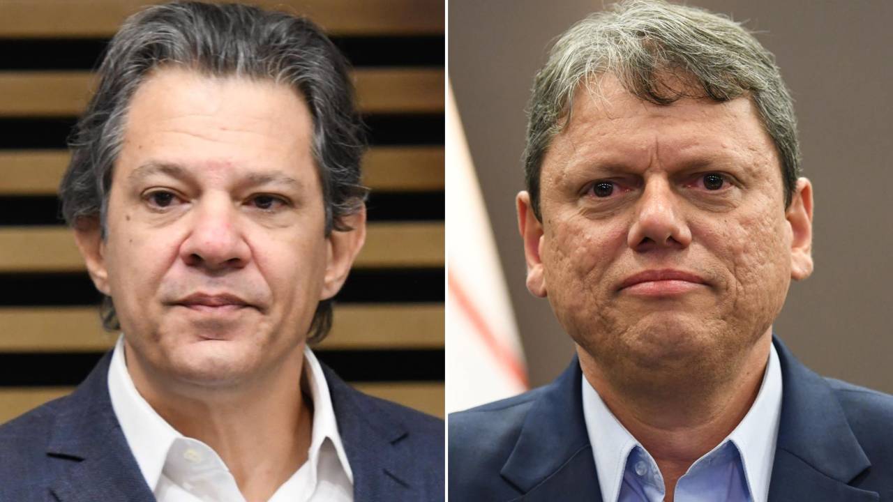 Fernando Haddad e Tarcisio de Freitas -