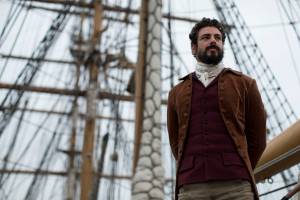Pedro, filme da diretora Laís Bodanzky, conta a história do primeiro Imperador do Brasil ( interpretado por Cauã Reymond) em seu retorno à Europa a bordo da nau inglesa Warspite. Durante a travessia, Pedro reflete sobre sua vida no Brasil desde a i .