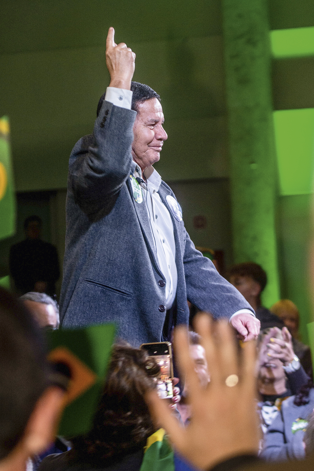 SPC282198.jpeg LIÇÃO - Mourão: o atual vice-presidente serviu de barreira contra o impeachment -