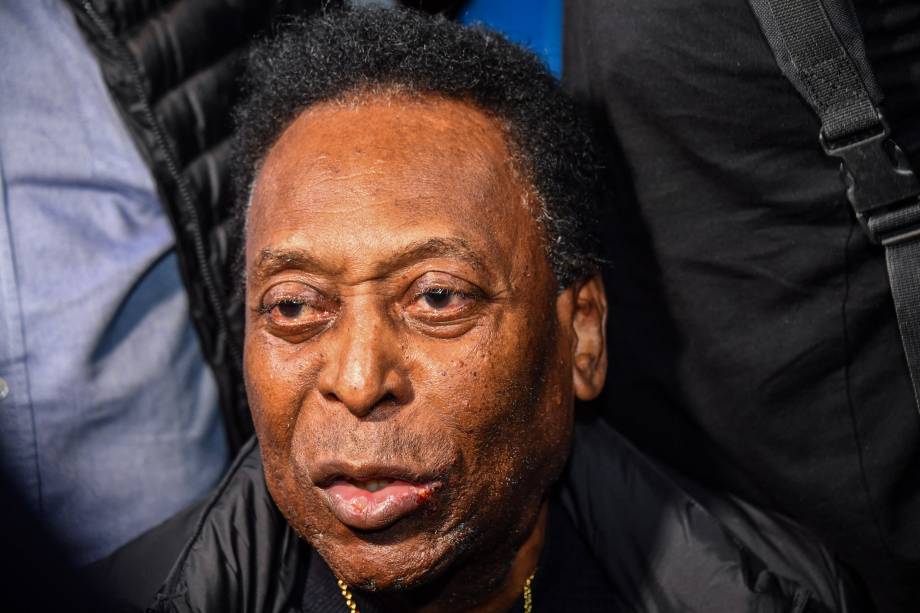 Pelé no Aeroporto Internacional de Guarulhos, em 2019 - Pelé no Aeroporto Internacional de Guarulhos, em 2019 -