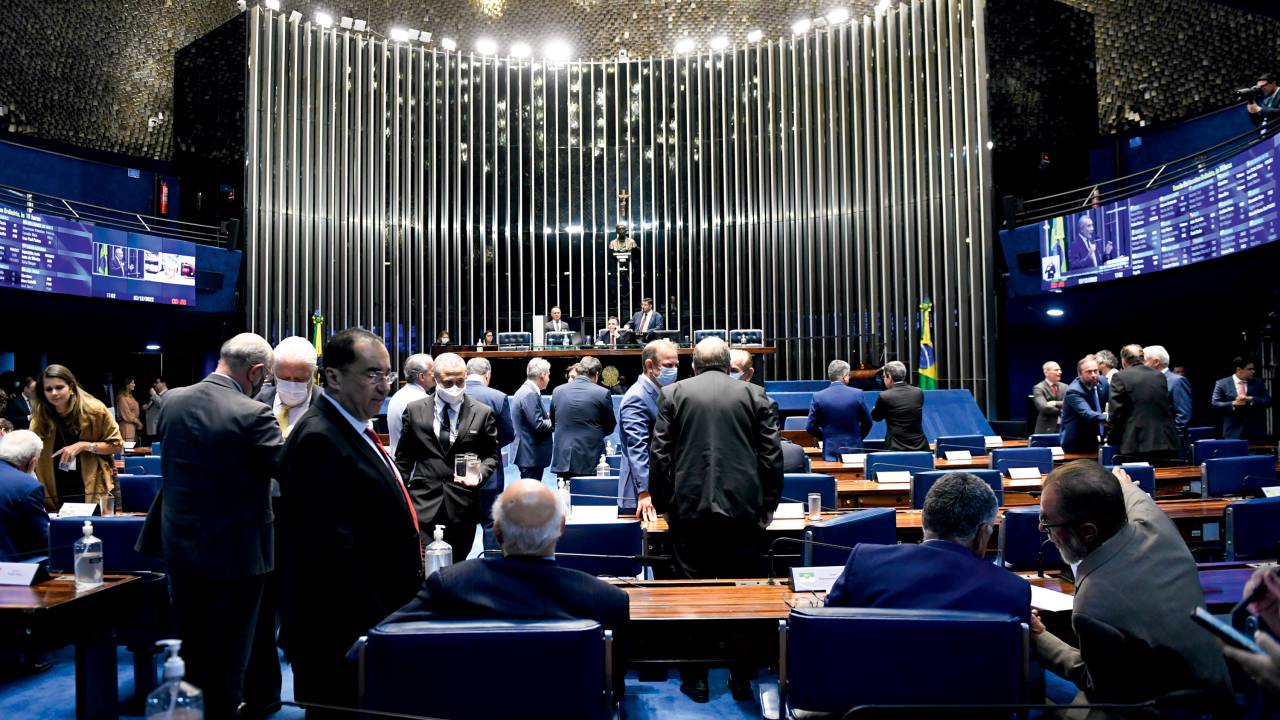 PRIMEIRA VITÓRIA - Senado na votação da PEC: 64 votos a favor -