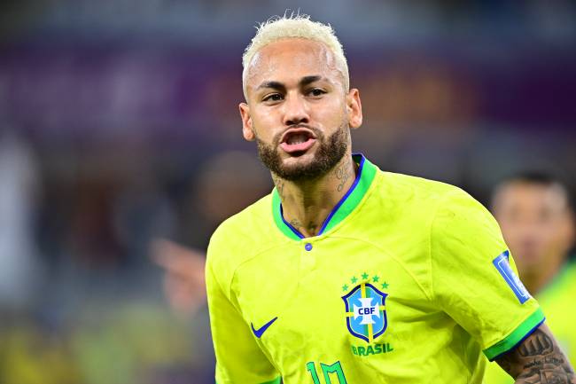 Neymar: gol pelo terceiro Mundial consecutivo -