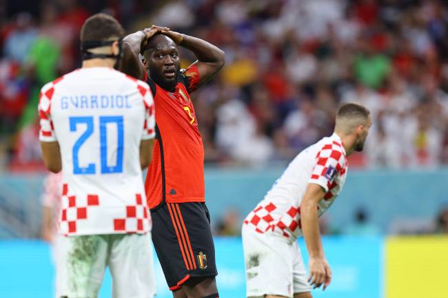 Croatia v Belgium: Group F – FIFA World Cup Qatar 2022 Lukaku lamenta oportunidade perdida no fim -