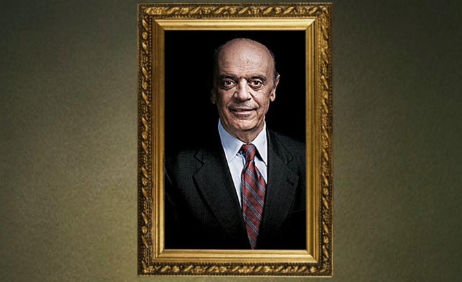 Pintura de José Serra, exposta no Palácio dos Bandeirantes
