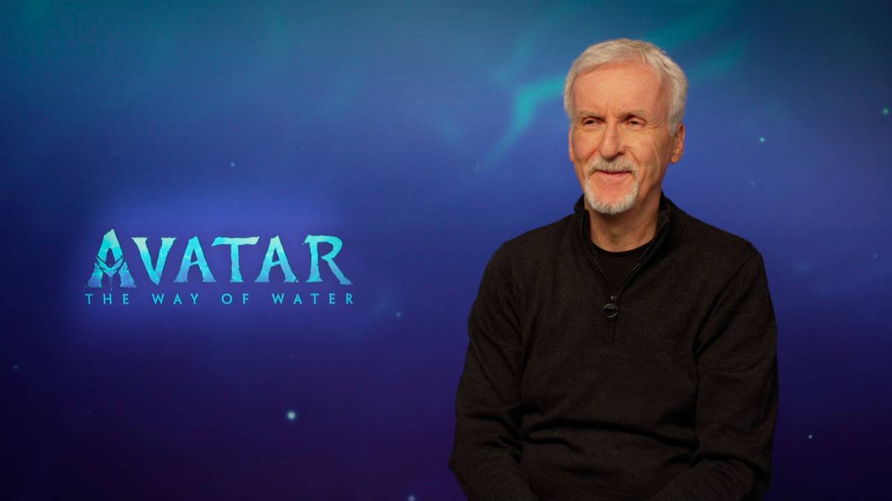 O diretor James Cameron em entrevista a VEJA