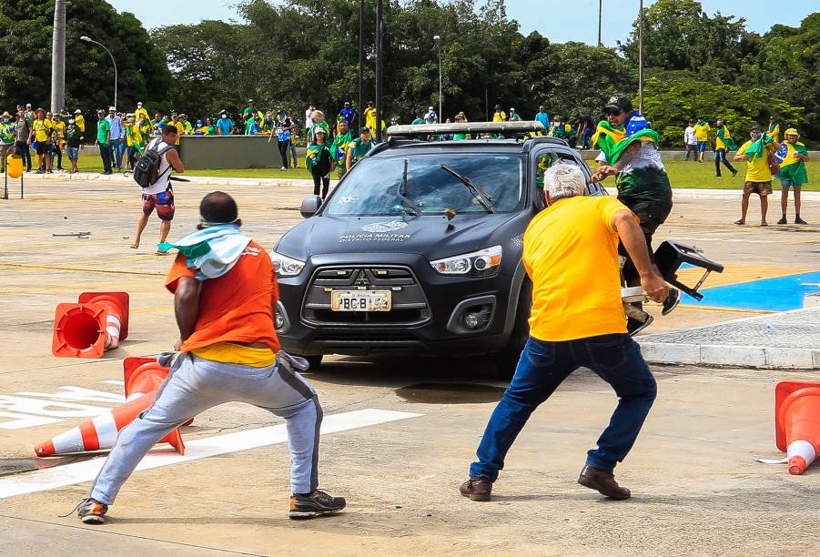 Invasão ao Congresso Nacional, STF e Palácio do Planalto, em Brasília -