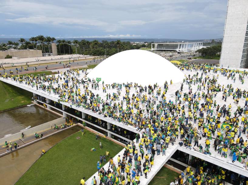 Invasão ao Congresso Nacional, STF e Palácio do Planalto, em Brasília -