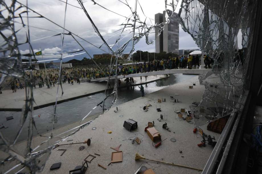 Invasão ao Congresso Nacional, STF e Palácio do Planalto, em Brasília -