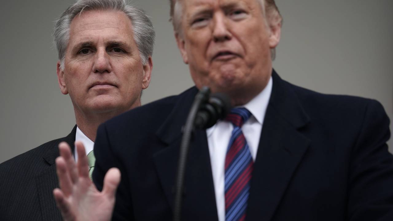 Donald Trump e Kevin McCarthy