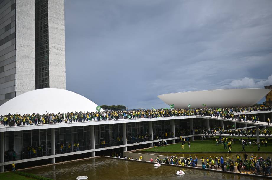 Invasão ao Congresso Nacional, STF e Palácio do Planalto, em Brasília -