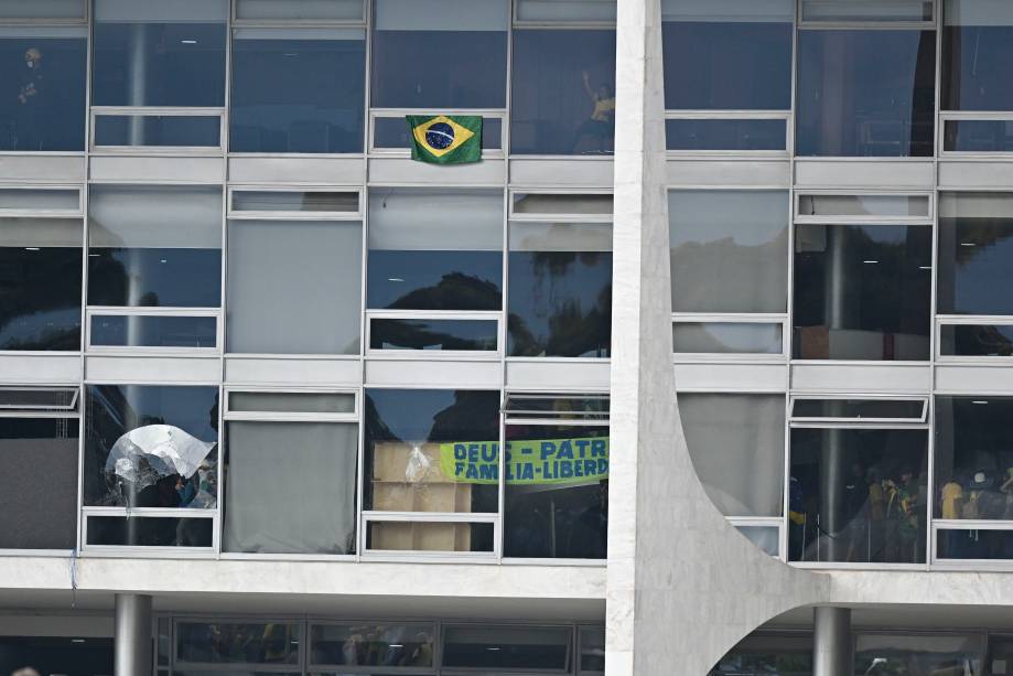 Invasão ao Congresso Nacional, STF e Palácio do Planalto, em Brasília -