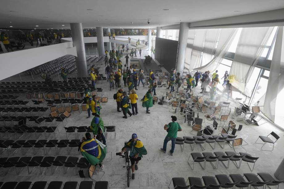 Invasão ao Congresso Nacional, STF e Palácio do Planalto, em Brasília -