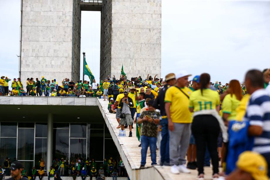 Invasão ao Congresso Nacional, STF e Palácio do Planalto, em Brasília -