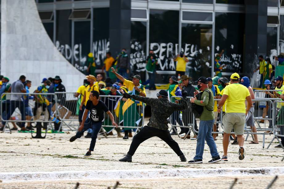 Invasão ao Congresso Nacional, STF e Palácio do Planalto, em Brasília -