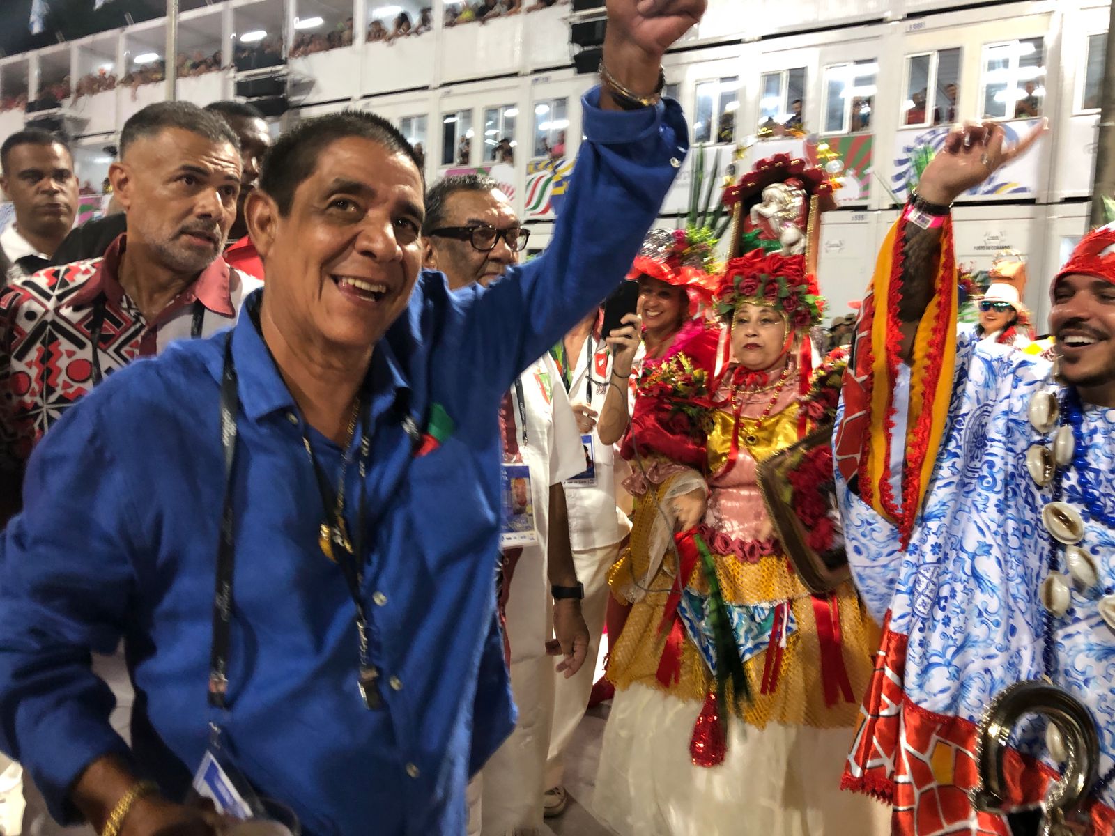 A confusão gerada por Zeca Pagodinho na Sapucaí