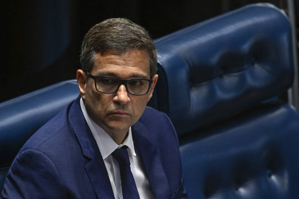 055_AGIF507350.jpg RESISTÊNCIA - Roberto Campos Neto: à espera do arcabouço fiscal