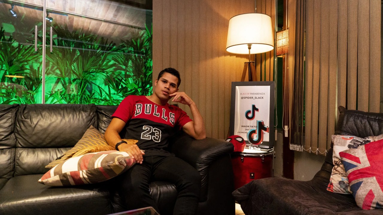Cleyton Silva Santos, o rosto por trás do Spider Slack -