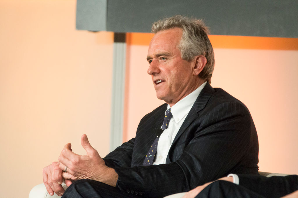 VANCOUVER, BC - MARCH 15: Waterkeeper Alliance President Robert F. Kennedy Jr. attends Globe Forum 2018 at the Vancouver Convention Centre on March 15, 2018 in Vancouver, Canada. (Photo by Phillip Chin/WireImage)