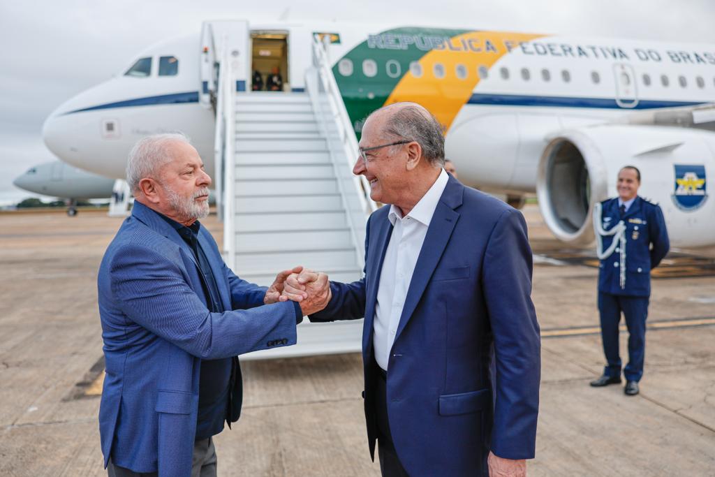 Lula e Geraldo Alckmin