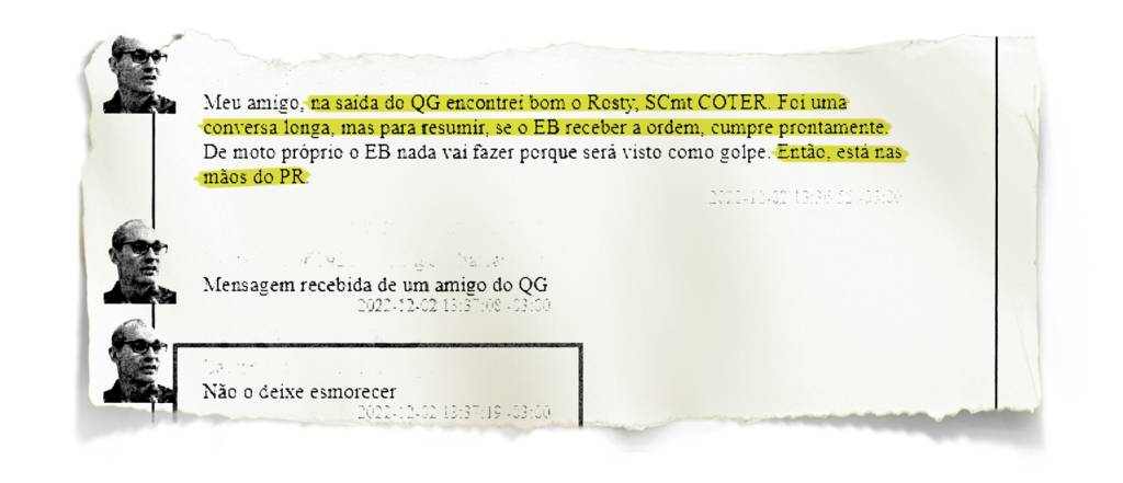 29 RECADO - Diálogos: decisão estaria exclusivamente nas mãos de Jair Bolsonaro