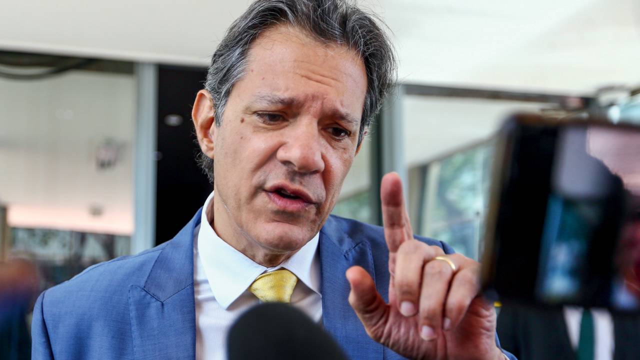 ALIVIADO - Haddad: a expectativa do governo é que o primeiro corte da Selic saia em agosto