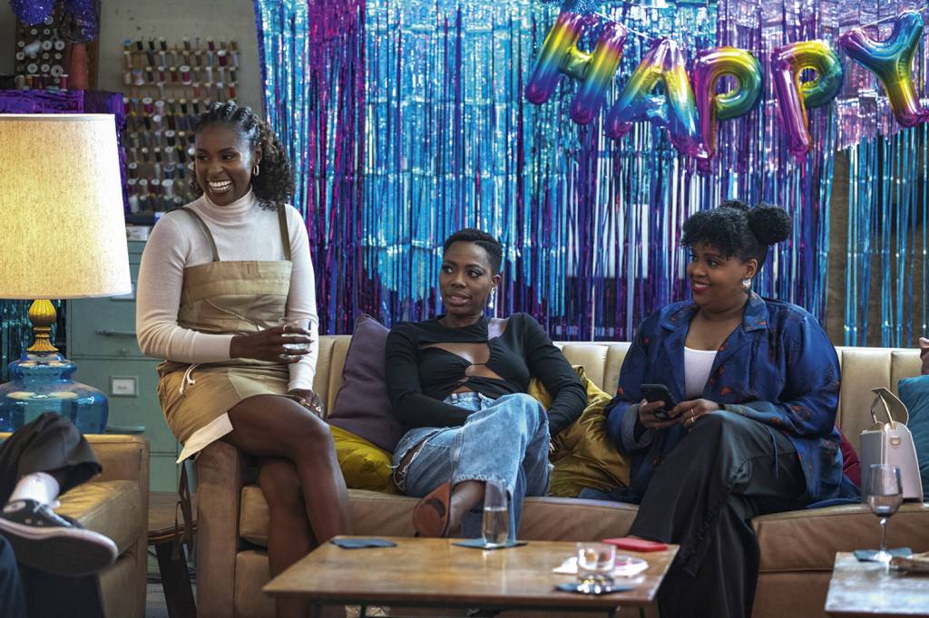INSECURE-01.jpg VIDA ADULTA - Insecure: série de Issa Rae (à esq.) retrata dilemas femininos