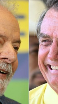 O presidente Lula e o ex-presidente Jair Bolsonaro