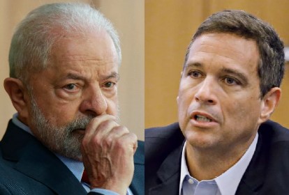 O presidente Lula e o presidente do Banco Central, Roberto Campos Neto (VEJA/VEJA)