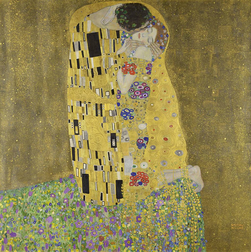 The_Kiss_-_Gustav_Klimt_-_Google_Cultural_Institute.jpg NA ARTE - Tela de Gustav Klimt: o gesto na pintura simbolista (1908)
