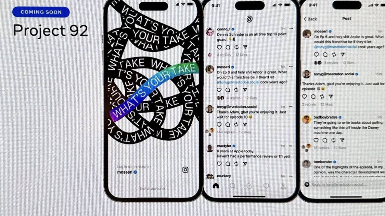 Capturas de tela vazadas mostram como seria o novo aplicativo da Meta, criado para rivalizar com o Twitter.