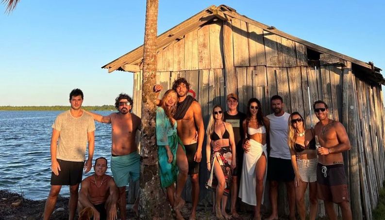 O namoro enfim assumido de Grazi com modelo