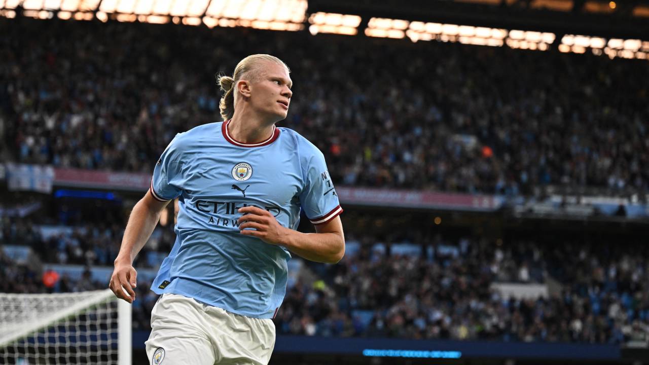 Haaland no Etihad Stadium
