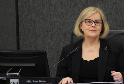 A presidente do Conselho Nacional de Justiça (CNJ) e do Supremo Tribunal Federal (STF), ministra Rosa Weber