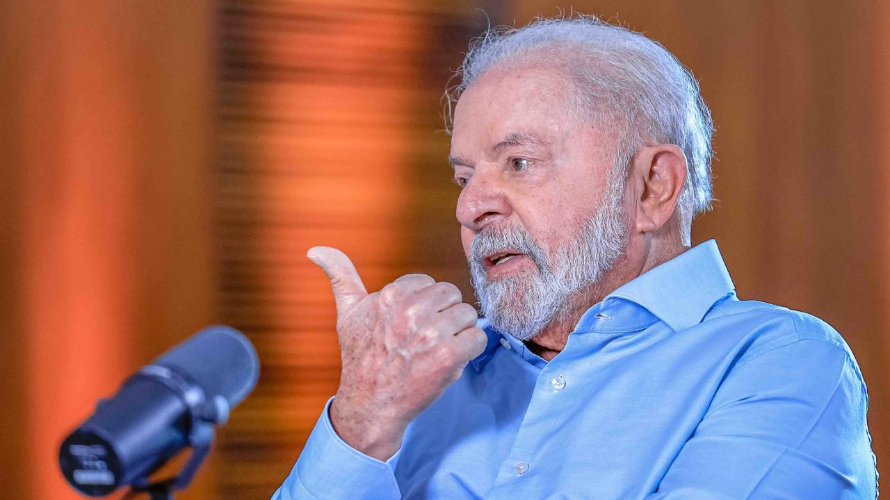 O presidente Luiz Inácio Lula da Silva