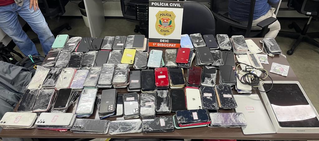 Polícia de SP anuncia a prisão do maior ladrão de celulares do Brasil