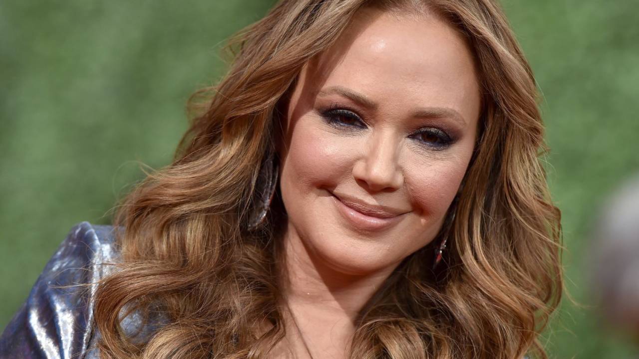 A atriz Leah Remini