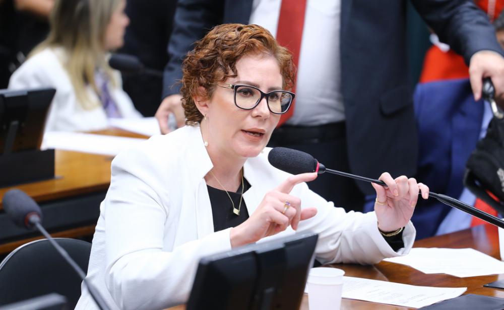 A deputada federal Carla Zambelli (PL-SP) hoje é ré no Supremo Tribunal Federal