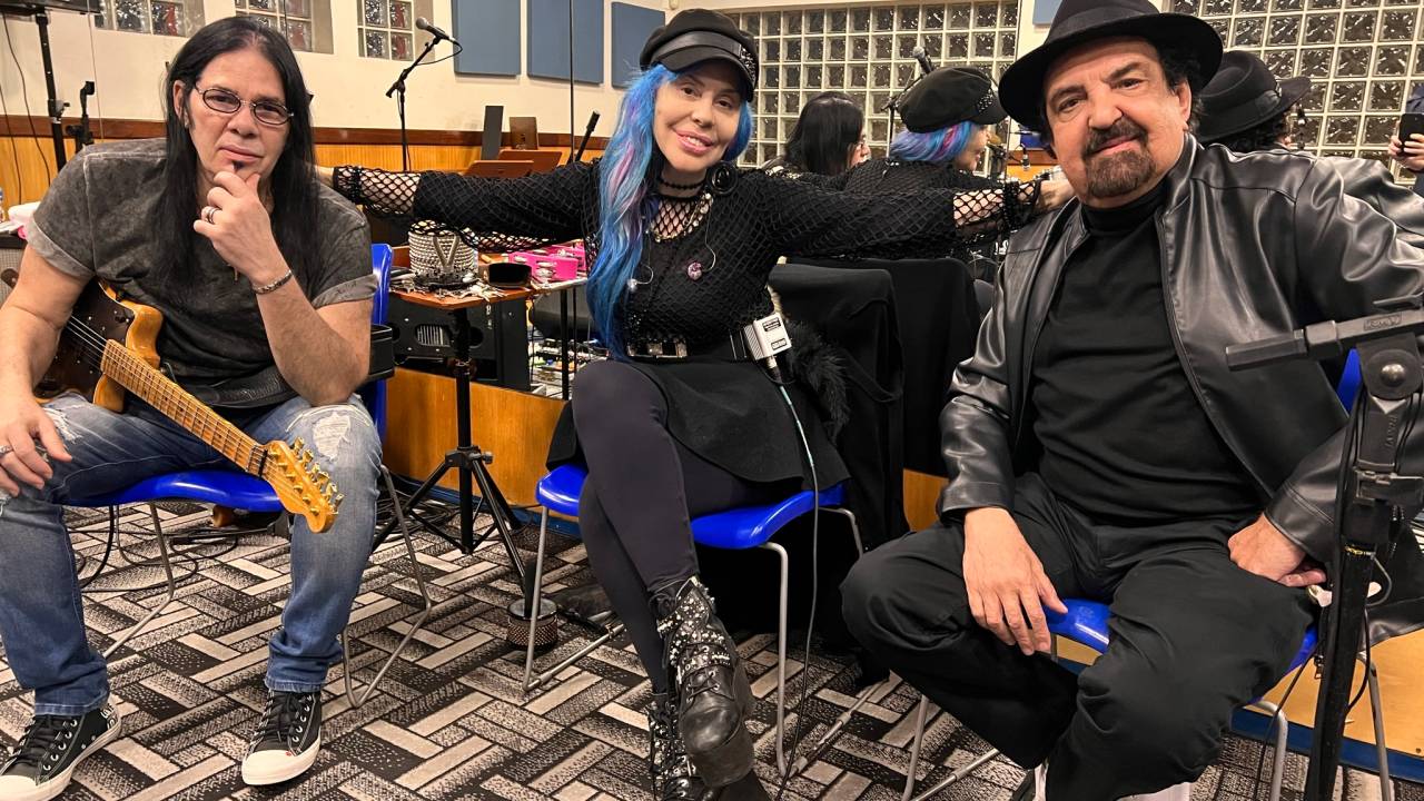 Pepeu Gomes, Baby do Brasil e Paulinho Boca de Cantor ensaiam em São Paulo para um novo show dos Novos Baianos - 14/09/2023
