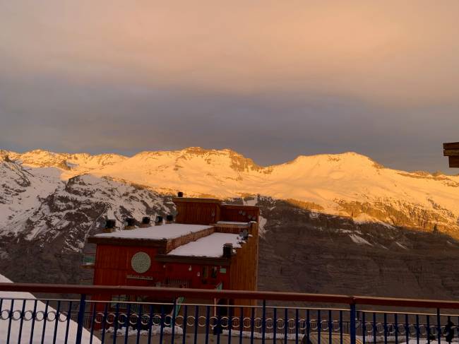 Montanha de neve Montanha de neve