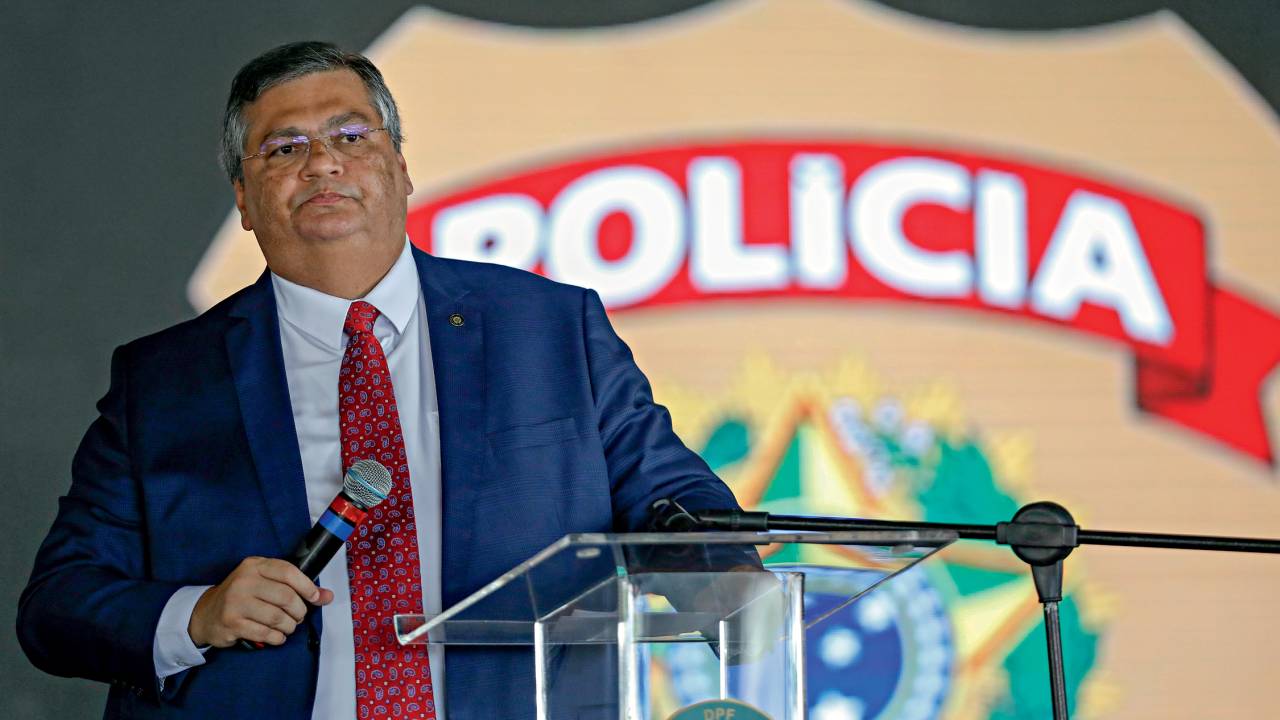 DISCURSO - O ministro: respostas nas redes ao que chamou de “injustos ataques políticos” que “mobilizam torcidas’”