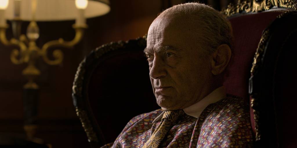 TheCrown_Season6_FirstLook2 Salim Daw como Mohamed Al-Fayed em 'The Crown', da Netflix
