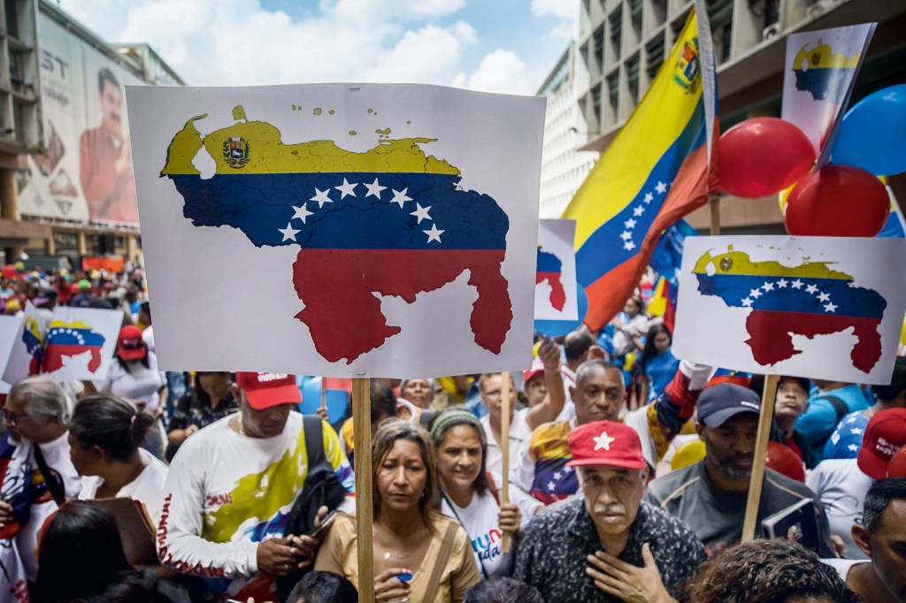 MOBILIZAÇÃO - Venezuelanos defendem anexar parte da Guiana: apoio até de opositores do chavismo